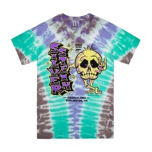 Silverstein Tie Dye Band Shirt